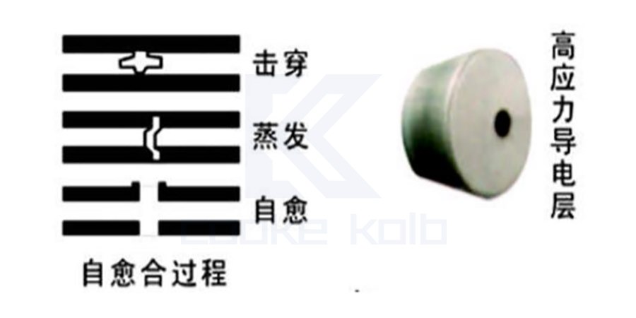 電力電容器的自愈能力