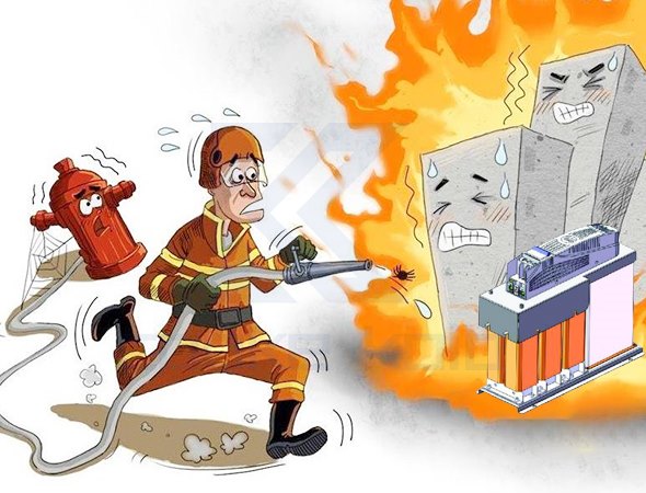 智能型電容器在無功補(bǔ)償時造成火災(zāi)