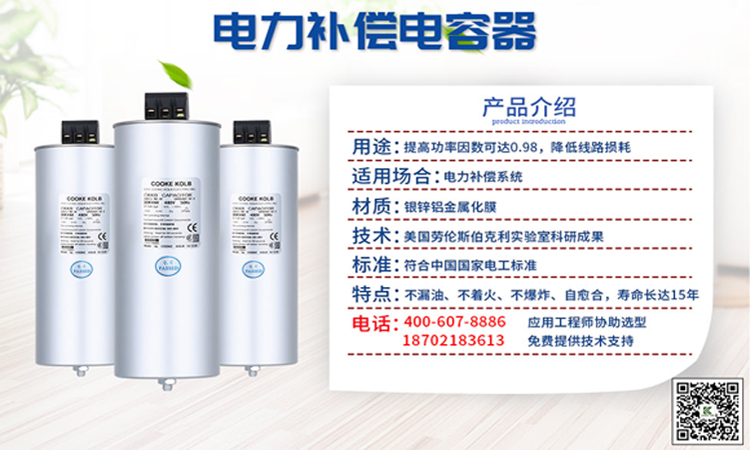 庫克庫伯電力補(bǔ)償電容器