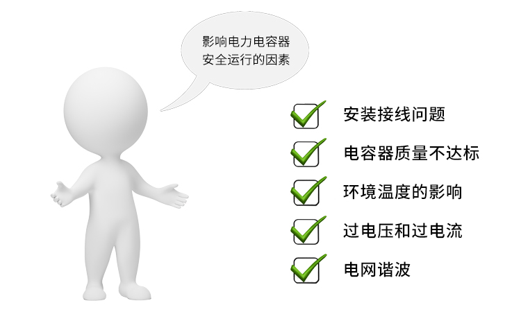 影響電力電容器安全運(yùn)行的因素