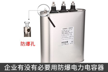 企業(yè)有沒有必要用防爆電力電容器
