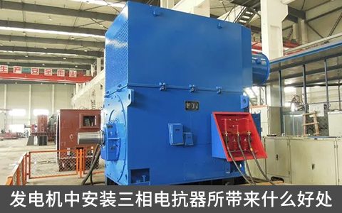發(fā)電機中安裝三相電抗器所帶來什么好處