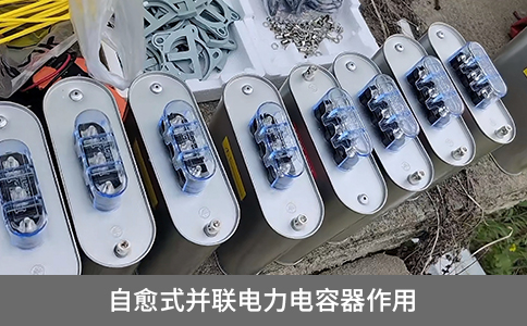 自愈式并聯(lián)電力電容器作用