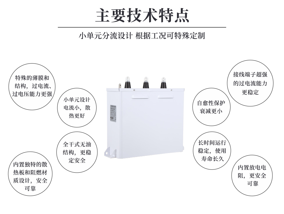 抗諧波型電力電容器主要技術(shù)特點(diǎn)
